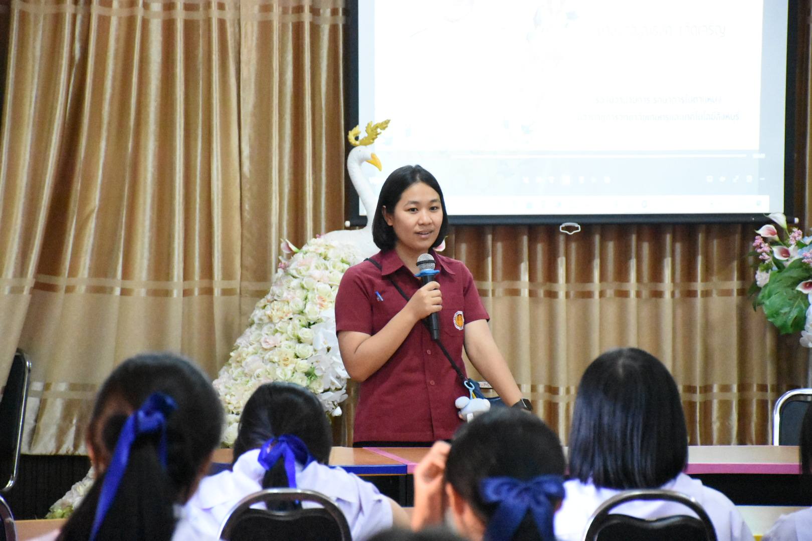 แนะแนวการศึกษาต่อ ณ โรงเรียนรวมไทยพัฒนา 2 ตำบลคีรีราษฎร์ อำเภอพบพระ จังหวัดตาก